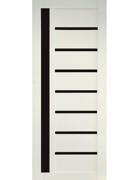 Arcadia Снежный мат, с черным стеклом Arcadia Снежный мат, с черным стеклом