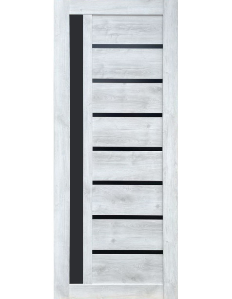 Arcadia Дуб серый, с черным стеклом Arcadia Дуб серый, с черным стеклом