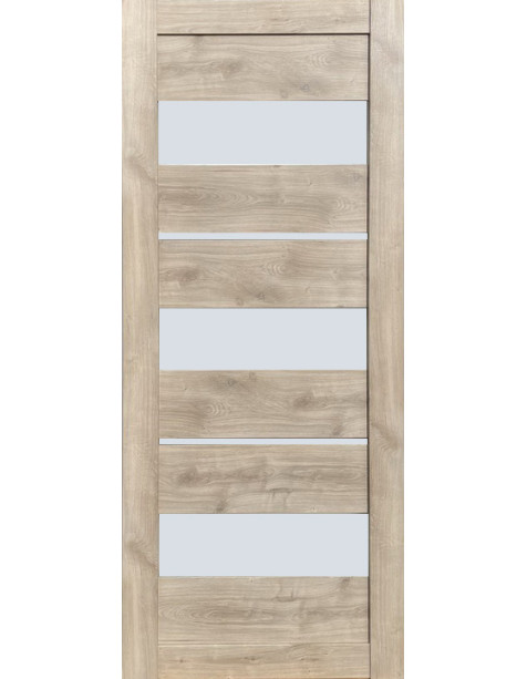 Flora Дуб обычный, со стеклом сатин