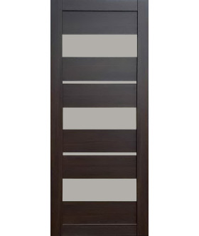 Flora Шимо венге, со стеклом сатин