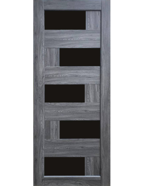 Palmira Бук графит, с черным стеклом