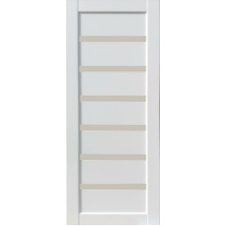 Bristol Белый мат, со стеклом сатин