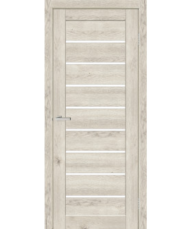 С018 Дуб светлый, со стеклом сатин