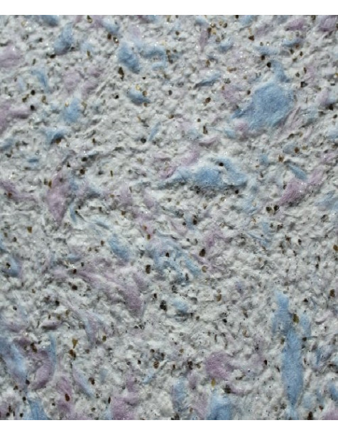 Жидкие обои 419, Bioplast, сиренево-голубой