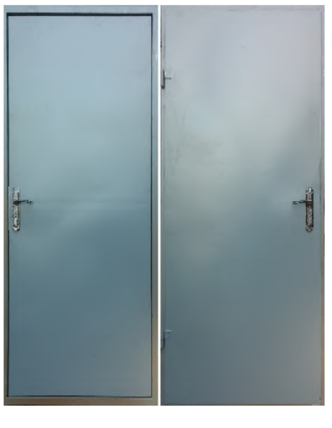 Дверь "ТЕХНИЧЕСКАЯ" 2 листа металла