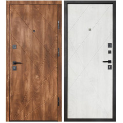 Медведь BlackWood Спил коричневый/Спил белый