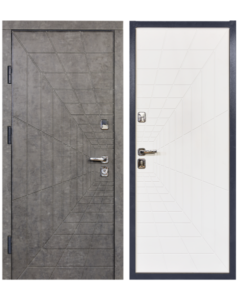 Медведь MATRIX (Матрикс) мрамор темный/белая шагрень