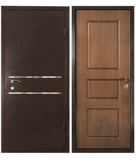 Медведь STREET (Стрит) Шагрень  Ral 8019 + молдинг /дуб темный Медведь STREET (Стрит) Шагрень  Ral 8019 + молдинг /дуб темный