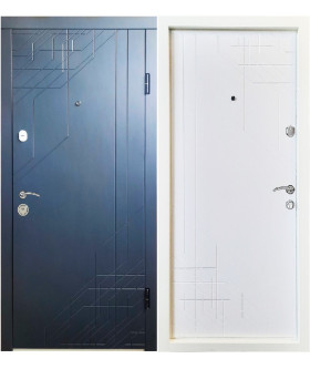 ПО-260 Антрацит/белый мат